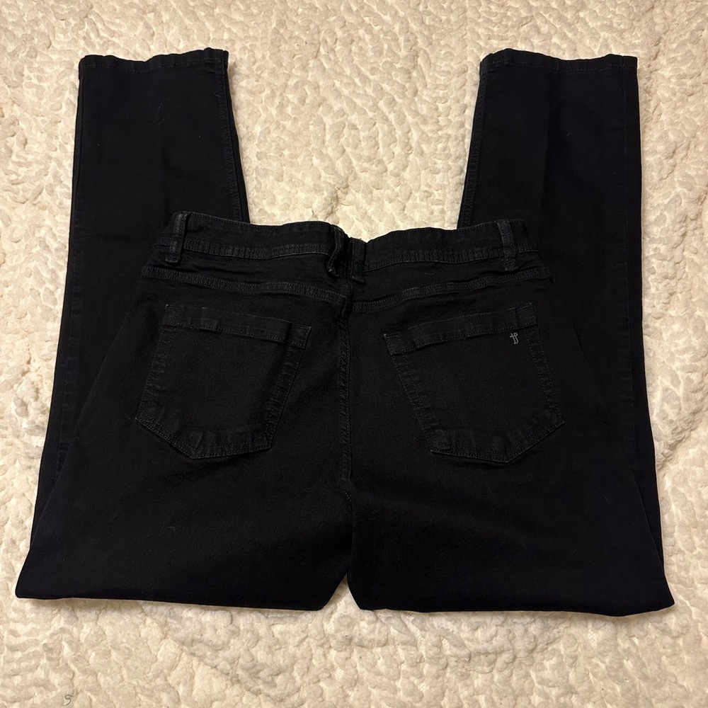 Men's Relaxed Fit Black Jeans